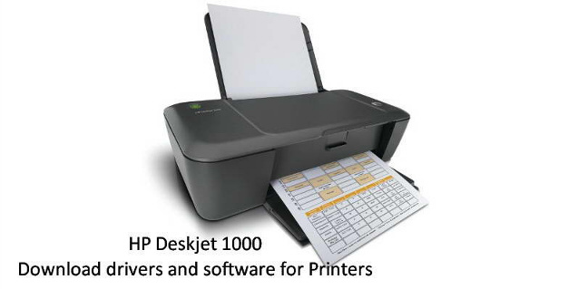 Download HP Deskjet 1000 Driver - Free Printer Driver
